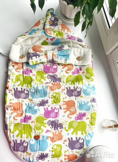 Конверт на выписку летний