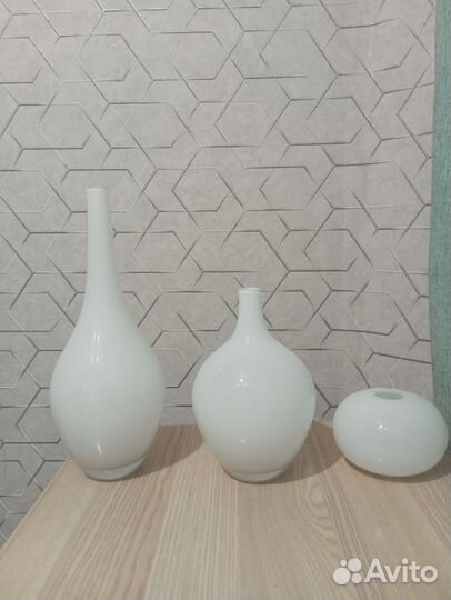 Вазы стекло IKEA