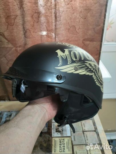 Мотошлем открытый бу