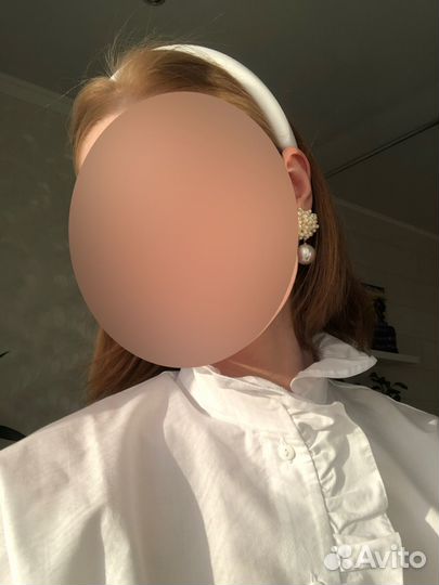 Серьги жемчужные