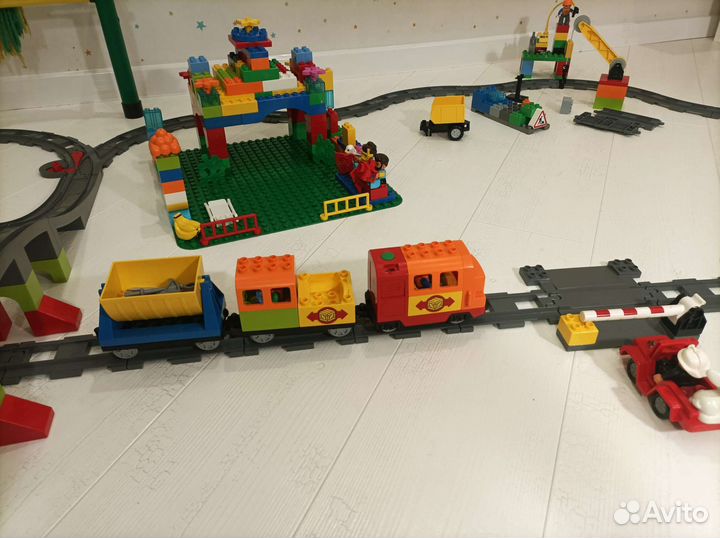 Lego duplo поезд железная дорога и многое другое