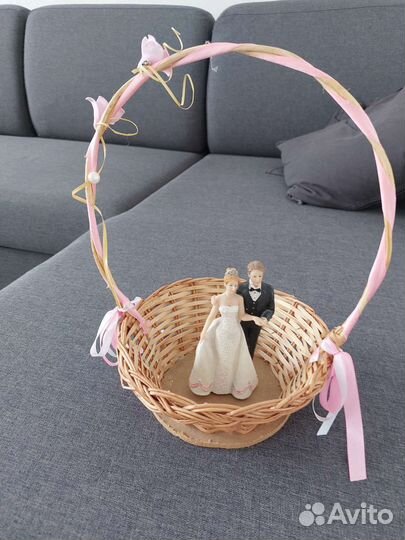 Корзина плетеная