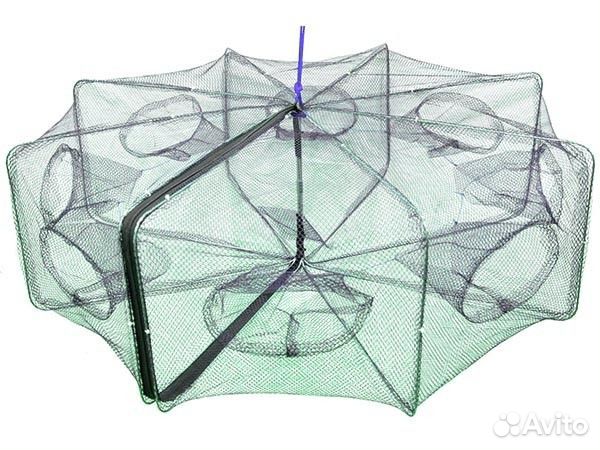 Раколовка 8 входов 12 входов зонт