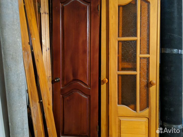 Дверь межкомнатная 600 с коробкой бу