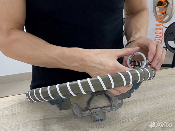 Оплетка на руль Toyota Corolla E150 кож. руль