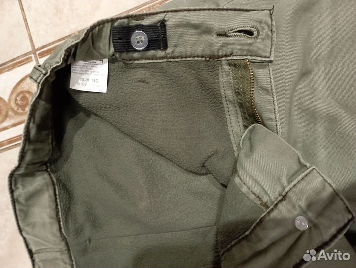 Утепленные брюки146-152