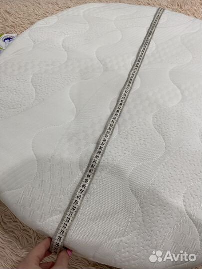 Матрас детский круглый 75 см