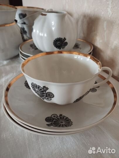 Чайный сервиз СССР Дулёво