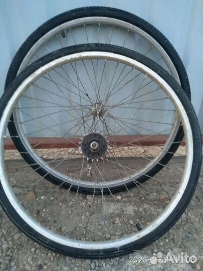 Колеса в сборе на 24дюйма. Заднее и переднее