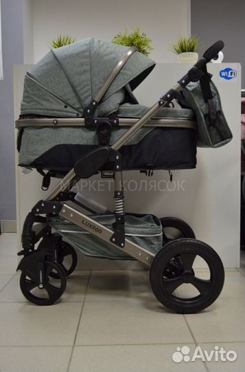 Коляска 2в1 3в1 Luxmom 555