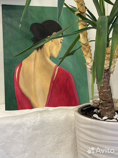 Интерьерная картина маслом на холсте