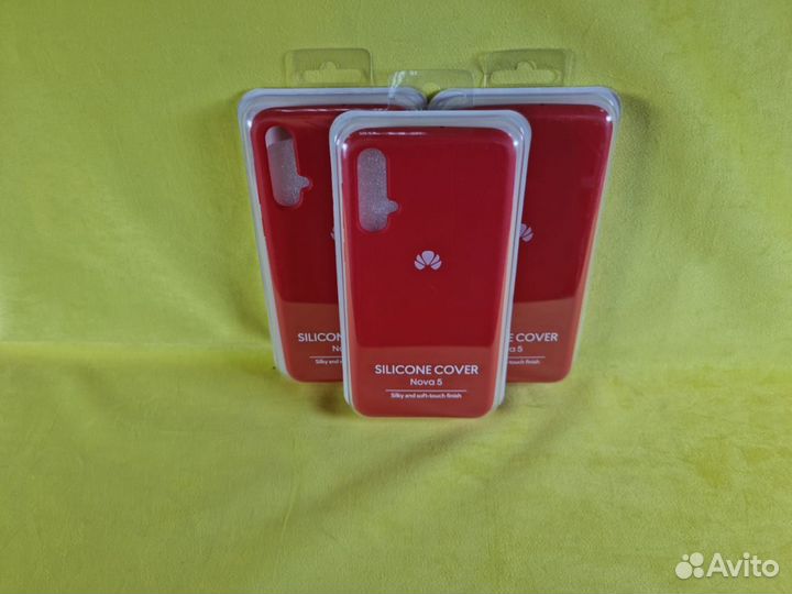 Чехол Huawei Nova5 Silicone Case