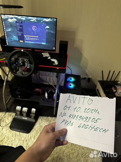 Руль logitech g29