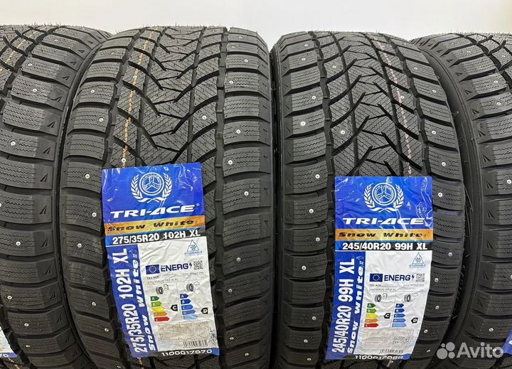 Tri Ace Snow White II 245/40 R20 и 275/35 R20 50H
