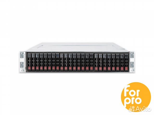 Сервер Supermicro X9DRT 24sff 8xE5-2650 1280GB