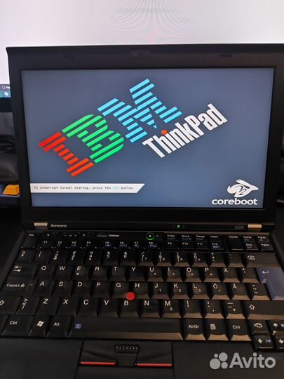 Lenovo Thinkpad x220 i5 IPS coreboot