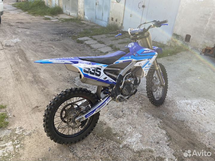 Yamaha yz250f 2017