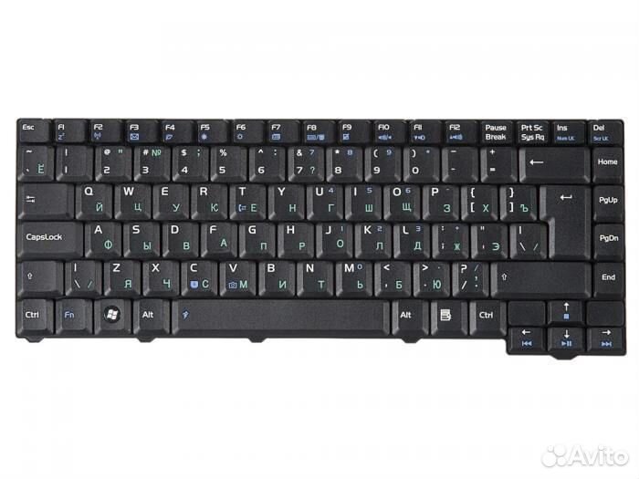 Клавиатура для Asus F3E F3K F3S Z53S 24 pin