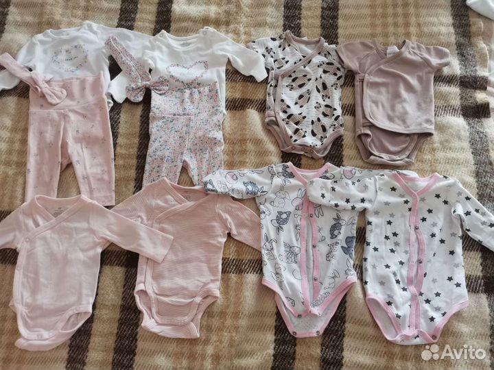 Боди для девочки 56 размер