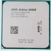 AMD Athlon 200GE (3200MHz, AM4, L3 4096Kb)