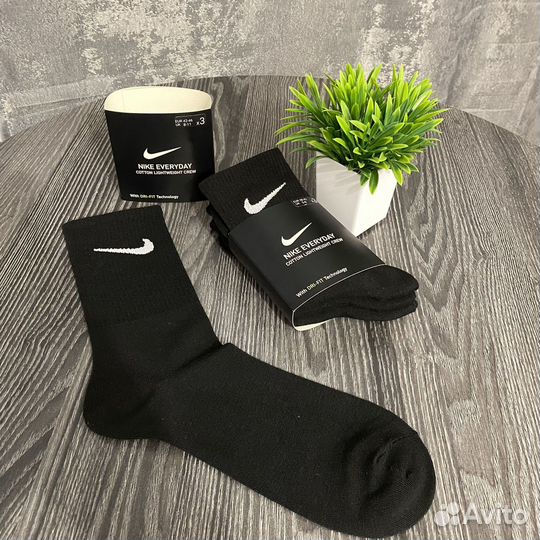Носки Nike 3 пары(черные)
