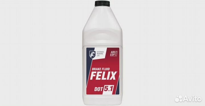 Тормозная жидкость felix 1000 мл DOT 5.1