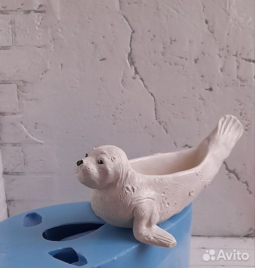 Силиконовая форма (молд) Морской котик