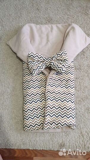 Конверт одеяло на выписку зимний