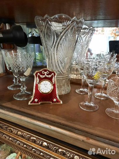 Графин.фруктовница.рюмки.винтаж.германия