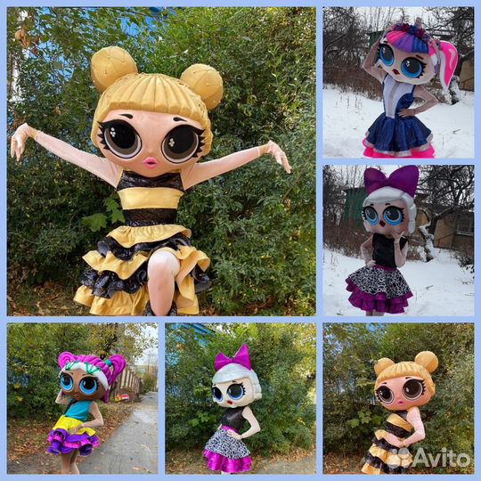 Изготовление ростовых кукол, сценической одежды