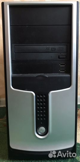 Корпус для пк с блоком питания 450w и DVD