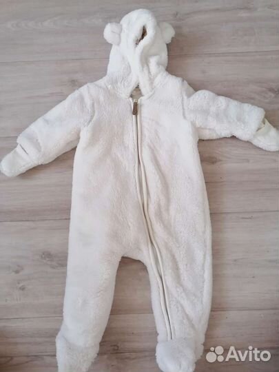 Комбинезон плюшевый 68
