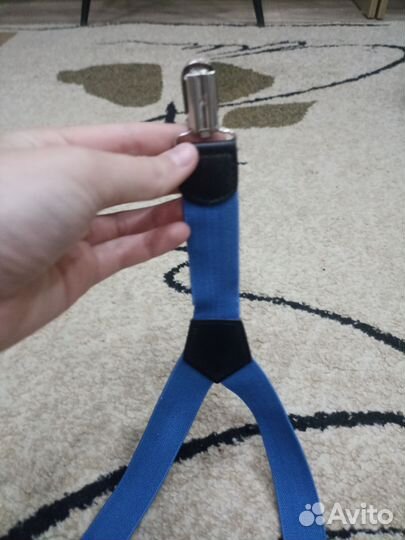 Подтяжки синие для детей