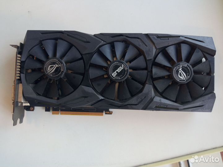 Видеокарта gtx 1060 6gb asus strix