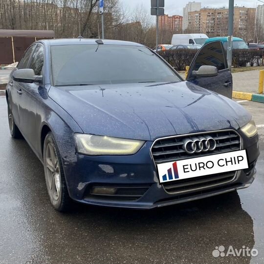 Чип тюнинг Audi A4 3.0 TDI B8 204 лс