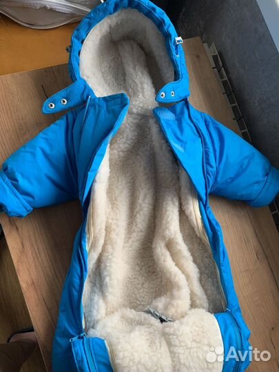 Комбинезон- трансформер зимний детский