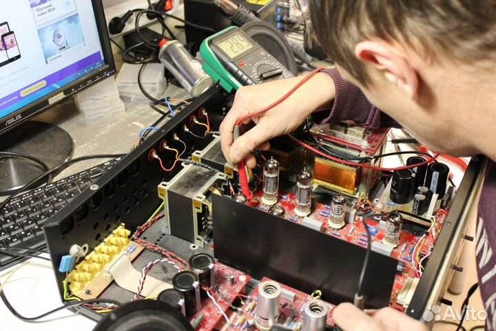 Ремонт аудиотехники ресиверов усилителей