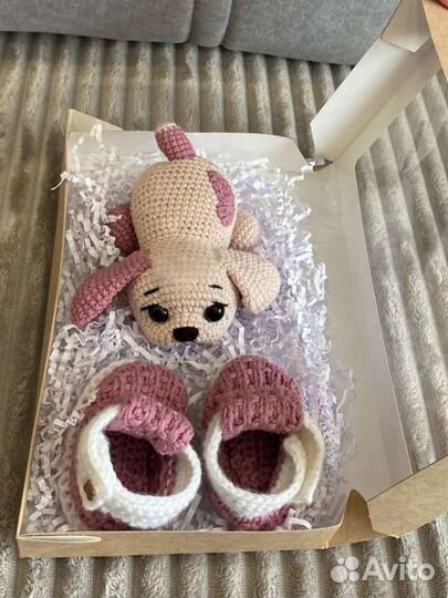 Вязаные игрушки ручной работы