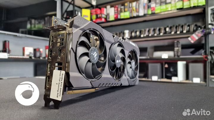 Видеокарта Nvidia RTX 3060TI Asus TUF Gaming 8GB