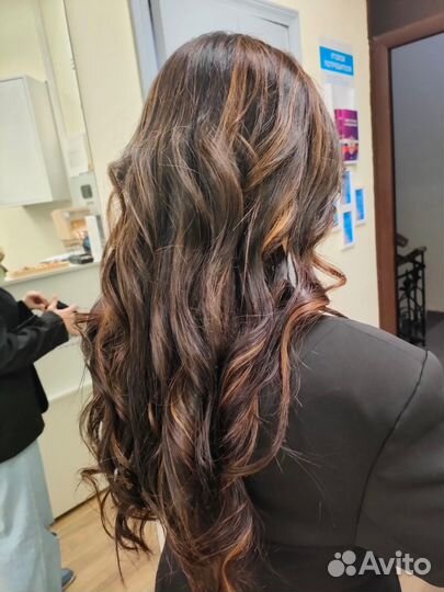 Любое окрашивание airtouch шатуш мелирование