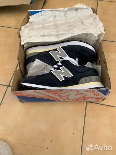 Кроссовки мужские New balance 574 40р темно синие