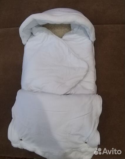 Зимний конверт в коляску