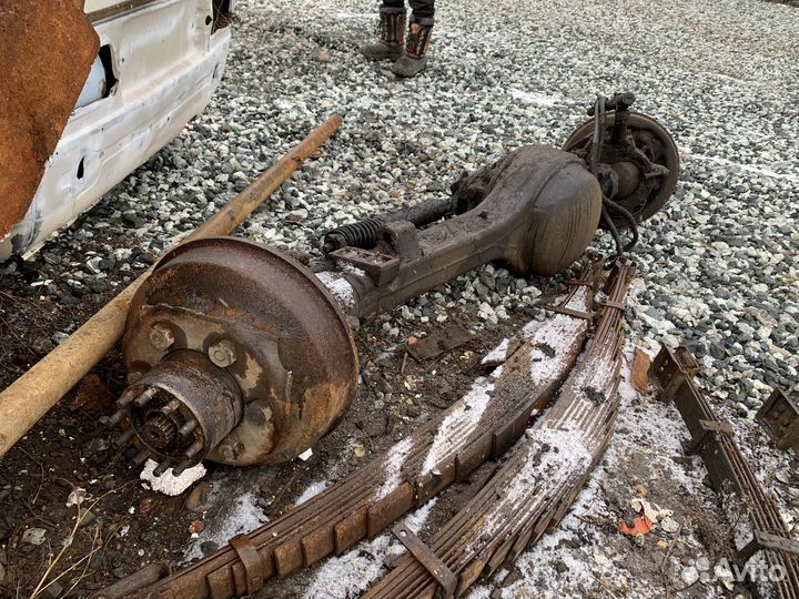 Передний мост газ 66
