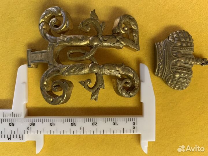 Вензель Николая 1 с эполета, погона