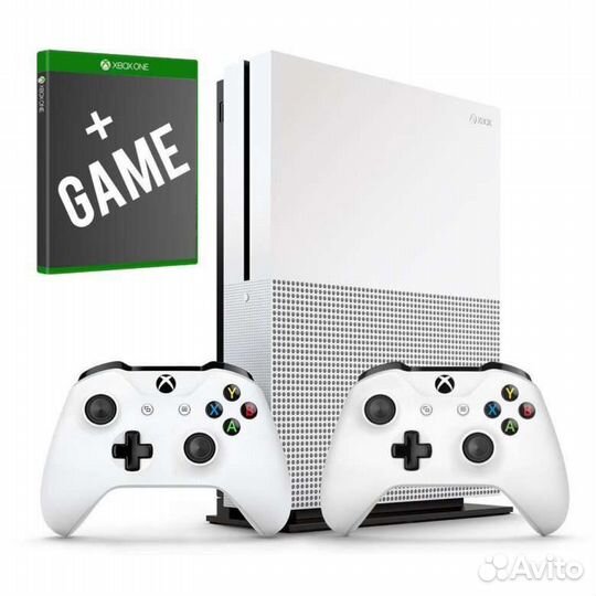 Xbox One s 1tb с играми