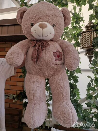 Плюшевый медведь 1 метр