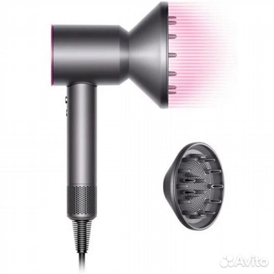 Dyson Supersonic hair dryer HD07 (Iron/Fuchsia)