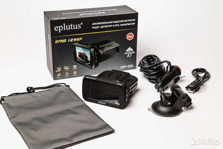 Eplutus GR-92 Комбо Видеорегистратор с антирадаром