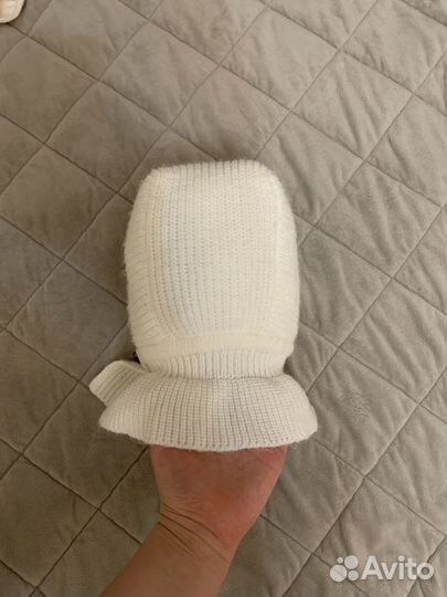 Шапка для новорожденных зима