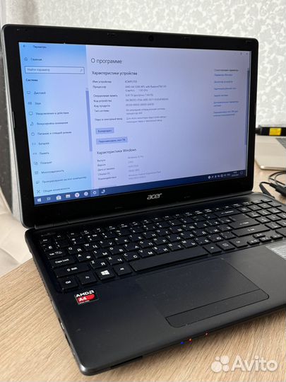 Ноутбук acer aspire E1-522